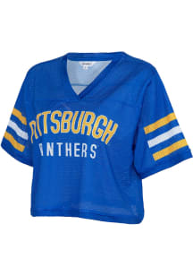 Pitt Panthers Womens Field Goal Fashion Football Jersey - Blue