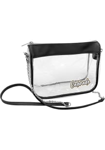 Logo Brands Colorado Buffaloes Black Primary Hype Clear Bag