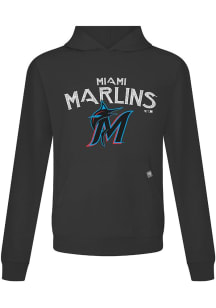 Levelwear Miami Marlins Mens Black Relay Mission Hood