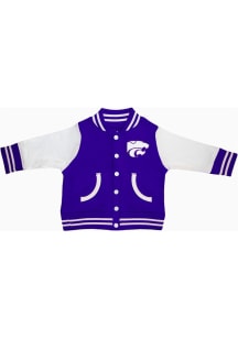 K-State Wildcats Baby Purple Varsity Light Weight Jacket