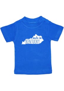 Kentucky Toddler Blue Made In Short Sleeve T-Shirt
