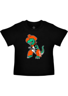 Oklahoma State Cowboys Toddler Black Dino Cowboy Short Sleeve T-Shirt