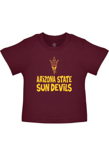 Arizona State Sun Devils Toddler Maroon Playful Short Sleeve T-Shirt