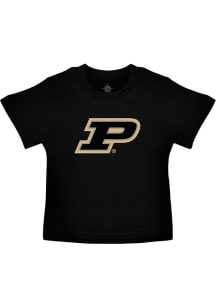 Purdue Boilermakers Toddler Black Primary Logo Short Sleeve T-Shirt