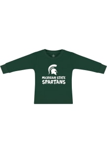 Michigan State Spartans Toddler Green Playful Long Sleeve T-Shirt