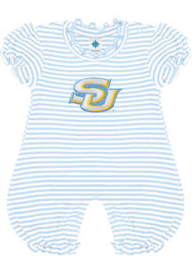 Southern University Jaguars Baby Light Blue Puff Sleeve Short Sleeve One Piece