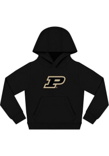 Purdue Boilermakers Toddler Black Primary Logo Long Sleeve Hooded Sweatshirt
