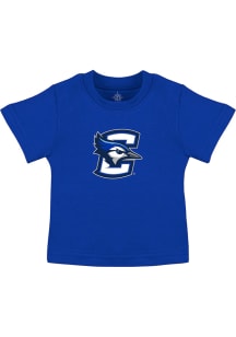 Creighton Bluejays Boys Blue Primary Logo Short Sleeve T-Shirt