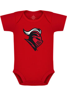 Rutgers Scarlet Knights Baby Red Primary Logo Short Sleeve One Piece