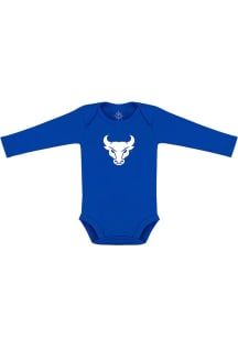 Buffalo Bulls Baby Blue Primary Logo Long Sleeve One Piece