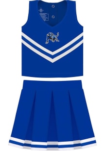 Buffalo Bulls Toddler Girls Blue Primary Logo Sets Cheer