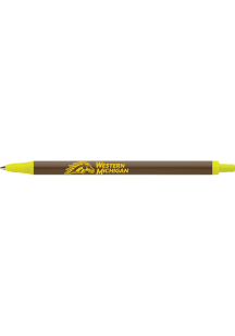 Western Michigan Broncos Bic Click Stick Pen - Brown