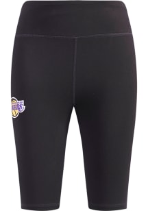 Pro Standard Los Angeles Lakers Womens Black Classic Chenille Bike Shorts