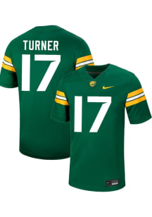 Tyler Turner  Nike Baylor Bears Green NIL Game Football Jersey