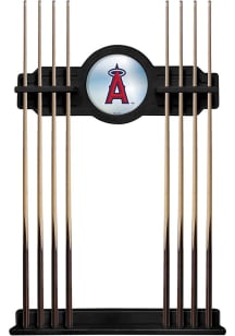 Los Angeles Angels Solid Wood Cue Rack Pool Table