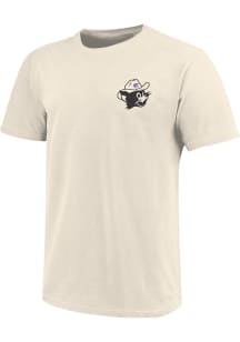K-State Wildcats Cream Farm Scene Frame Ag Willie Short Sleeve T Shirt