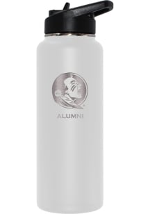 Florida State Seminoles Alumni 34oz Stainless Steel Bottle - White