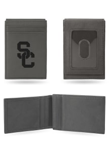USC Trojans Laser Engraved Mens Bifold Wallet
