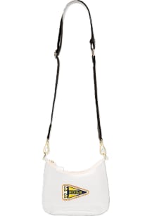 Michigan Wolverines Curved Crossbody Womens Clear Tote