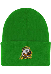 LogoFit Oregon Ducks Kelly Green North Pole Youth Knit Hat