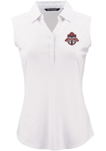 Cutter and Buck Toronto FC Womens White Forge Eco Polo Shirt