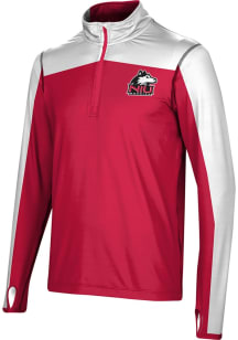 ProSphere Northern Illinois Huskies Mens Red Sharp Long Sleeve Qtr Zip Pullover