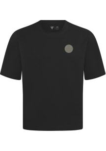 Levelwear Edmonton Oilers Black Signature Knit Copper Short Sleeve Fashion T Shirt