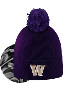 LogoFit Washington Huskies Purple Monroe Womens Knit Hat