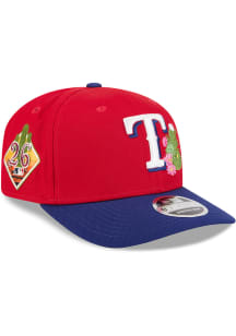 New Era Texas Rangers 2026 Spring Training 9SEVENTY Stretch Snap Adjustable Hat - Red