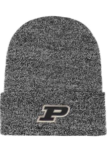 LogoFit Purdue Boilermakers Black Bueller Mens Knit Hat