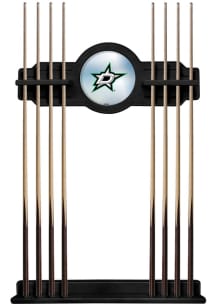Dallas Stars Solid Wood Cue Rack Pool Table
