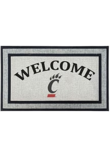Cincinnati Bearcats Welcome 18x30 Door Mat