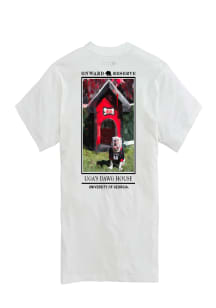Onward Reserve Georgia Bulldogs White Dawg House Short Sleeve T Shirt