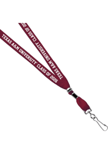 Jardine Texas A&M Aggies 3/8 Class of 2026 Sublimated Lanyard - Maroon