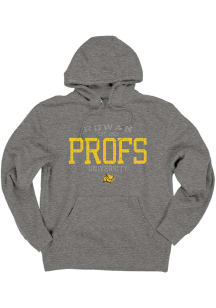 Blue 84 Rowan University Mens Graphite Profs Hamden Hood Long Sleeve Hoodie