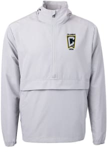 Cutter and Buck Columbus Crew Mens Grey Charter Eco Pullover Jackets