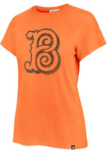 47 Baltimore Orioles Womens ORANGE City Connect Frankie T-Shirt