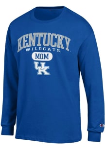 Champion Kentucky Wildcats Blue Pill Box Mom Jersey Long Sleeve T Shirt