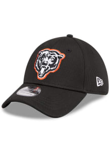 New Era Chicago Bears Black DL Team Pop 39THIRTY Youth Flex Hat