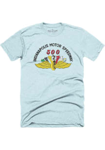 Indy 500 Light Blue INDY 500 Short Sleeve Fashion T Shirt