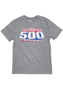 Indianapolis Grey Indy 500 Short Sleeve Fashion T Shirt