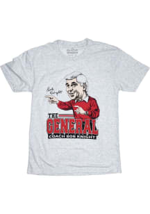 Indiana White Bob Knight Caricature Short Sleeve Fashion T Shirt