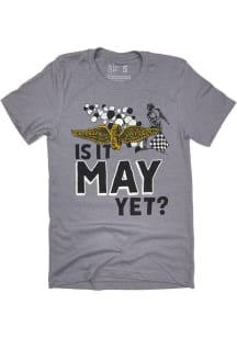 Indianapolis Grey Indy 500 Short Sleeve Fashion T Shirt