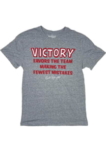 Indiana Grey Bob Knight Victory Quote Short Sleeve Fashion T Shirt