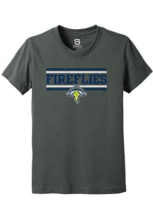 Summit Sportswear Columbia Fireflies Youth Graphite Double Bars Short Sleeve T-Shirt