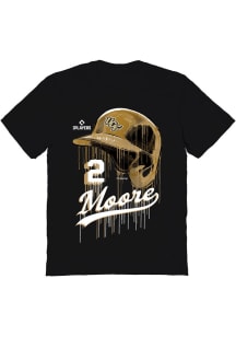Dylan Moore  Vive La Fete UCF Knights Youth Black Drip Short Sleeve T-Shirt