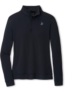 Peter Millar Cincinnati Bearcats Womens Black Perth Qtr Zip