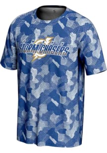 ProSphere Omaha Storm Chasers Blue CAMO Short Sleeve T Shirt