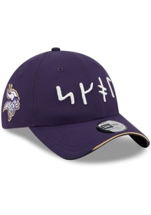 New Era Minnesota Vikings NFL 2026 Sideline Rivalries Collection Casual Classic Adjustable Hat - P..