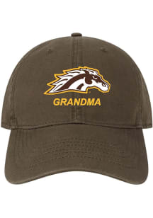 Western Michigan Broncos Grandma Twill Adjustable Hat - Brown